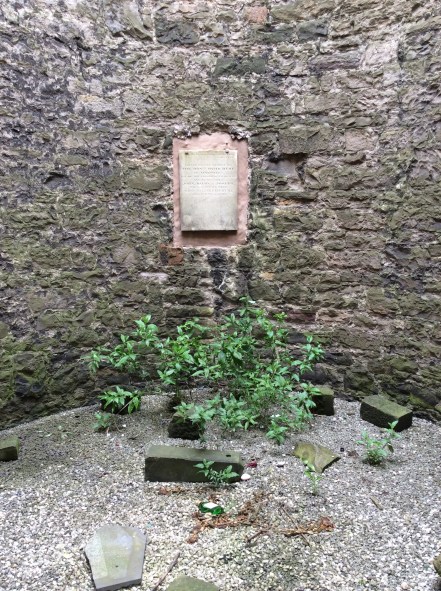 A view of the interior of David Hume's grave monument, Edinburgh, Scotland, 2014 Amy Cools