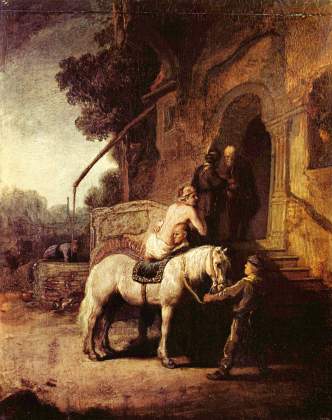 The Good Samaritan by Jean de Jullienne, 1766, after, public domain via Wikimedia Commons