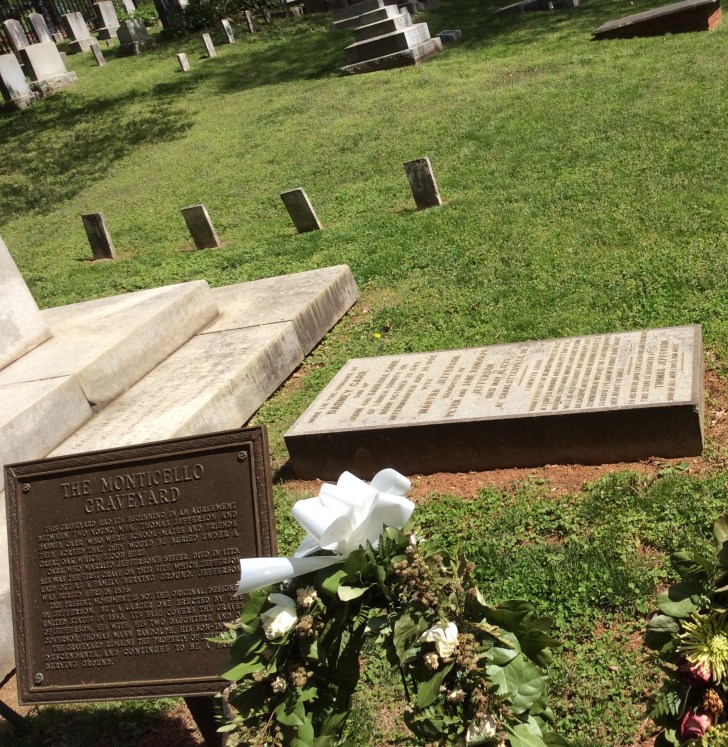 Dabney Carr's grave, first to be buried at Monticello, photo 2015 by Amy Cools.jpg