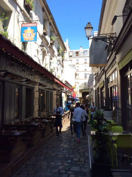  Cour du Commerce Saint André behind Cafe Procope, Paris,