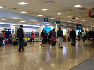 Airport Terminal in Salt Lake City, Photo 2015 by Amy Cools