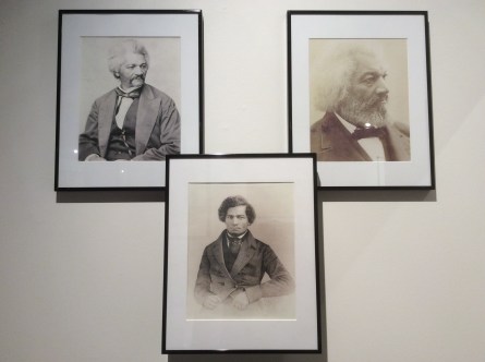 3 Portraits of Frederick Douglass at Lynn Museum, 2016 Amy Cools