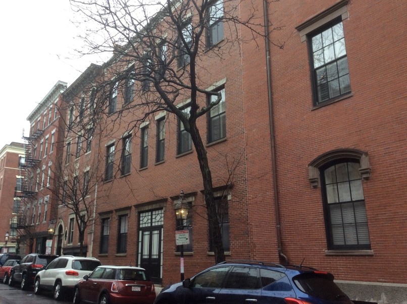 43-47 Phillips St, former site of Twelfth St Baptist Church in Boston, photo 2016 Amy Cools