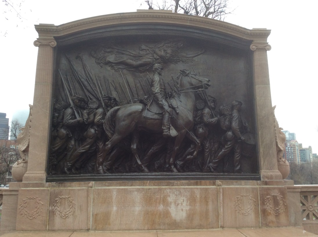 54th Regiment Memorial, Boston Common, 2016 by Amy Cools