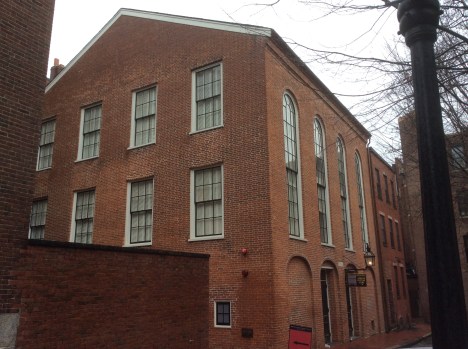African Meeting House on Beacon Hill in Boston, MA