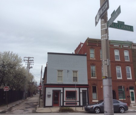 Aliceanna and Durham Streets, Baltimore, Maryland March 2016, photo by Amy Cools