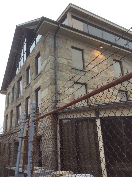 Another, closer view of 1838 oil refinery, New Bedford, MA