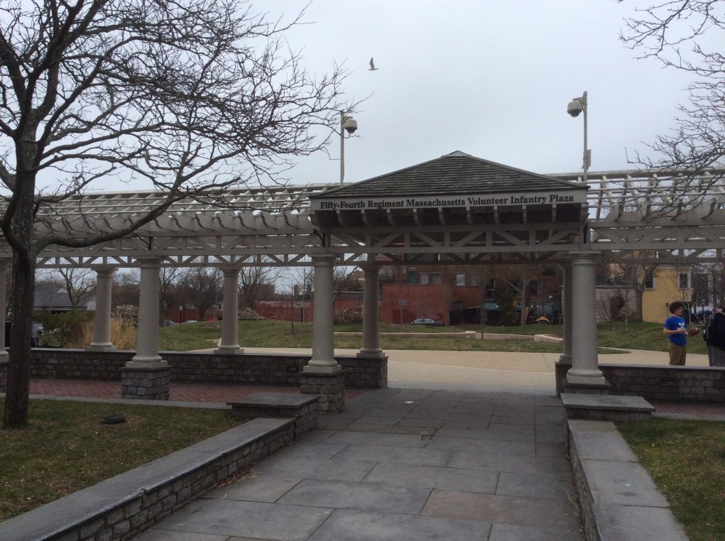 Fifty-Fourth Regiment Massachusetts Volunteer Infantry Plaza, New Bedford MA