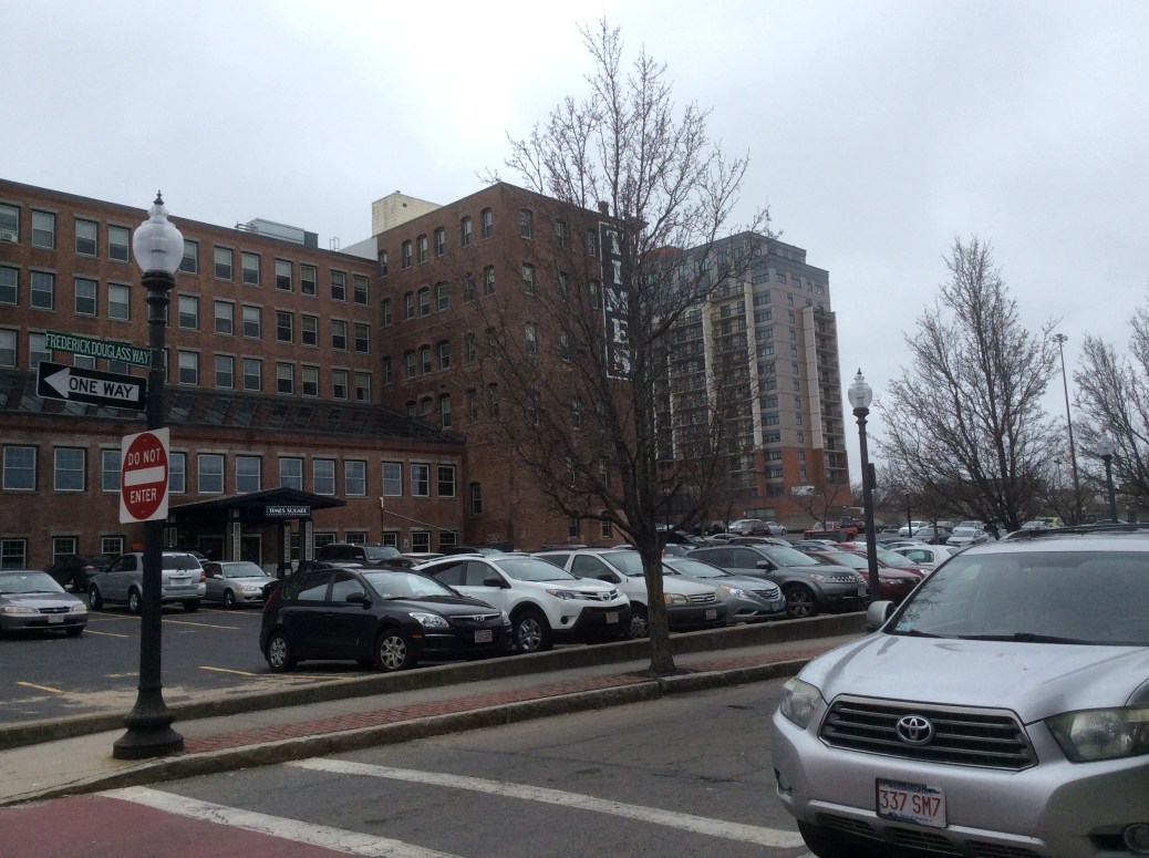 Frederick Douglass Way, formerly Ray St where the Douglasses lived at number 111, New Bedford MA