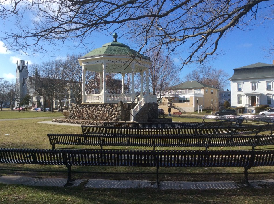 Lynn Commons Frederick Douglass Bandstand and Ampitheatre near Frederick Douglass memorial