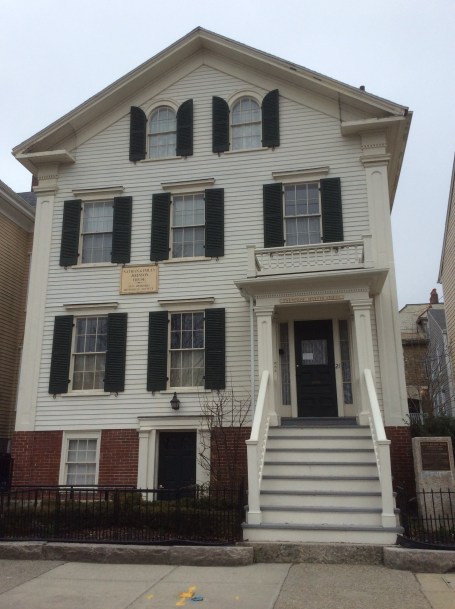 Nathan and Polly Johnson House at 21 Seventh St, New Bedford, MA