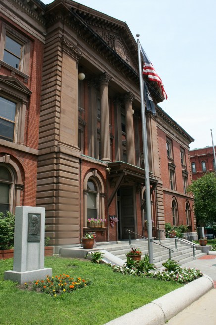 City Hall and Frederick Douglass monument at 133 William St