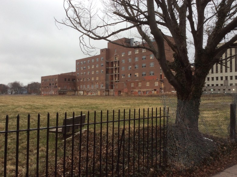Site of old Seward Seminary, Alexander at Tracy St, Rochester NY