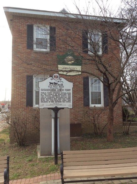 The Susquehanna Ferry historical marker