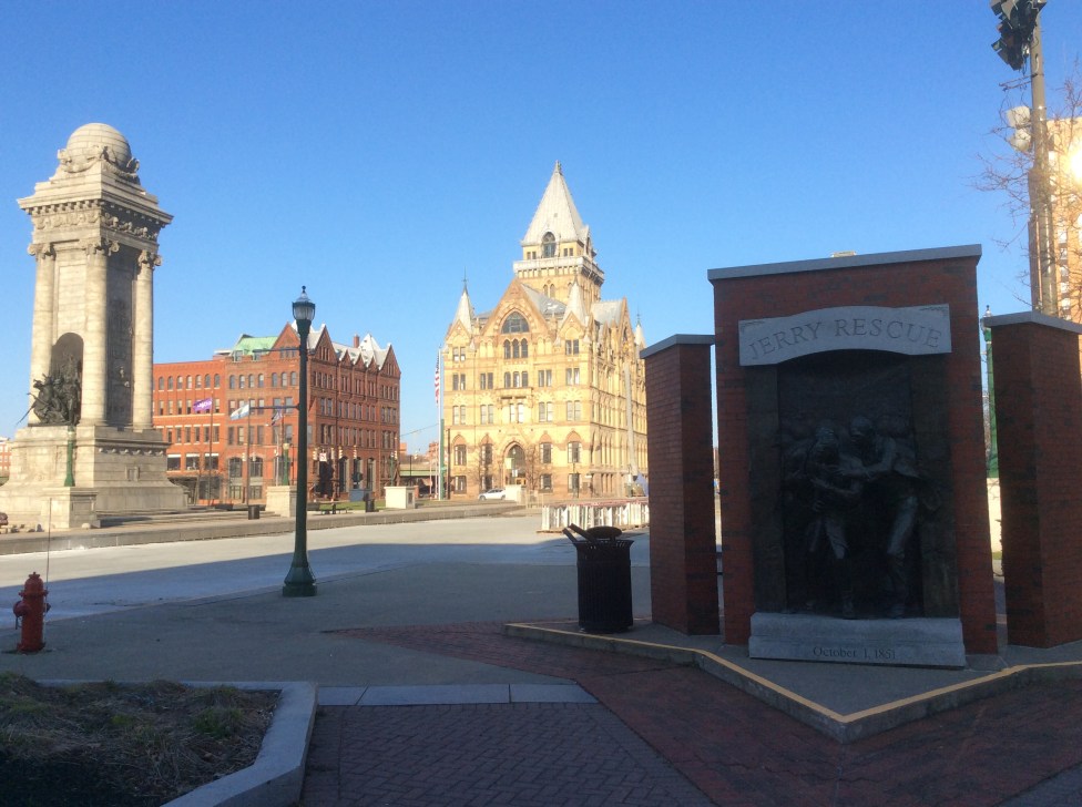 Clinton Square and Jerry Rescue Monument, Syracuse NY