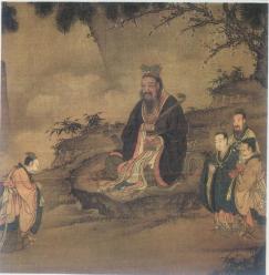 confucius-teaching-hillside-painting