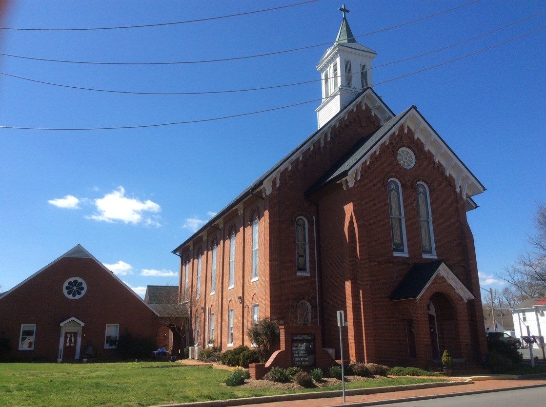Old St Luke's Methodist Church in St Michael's, MD