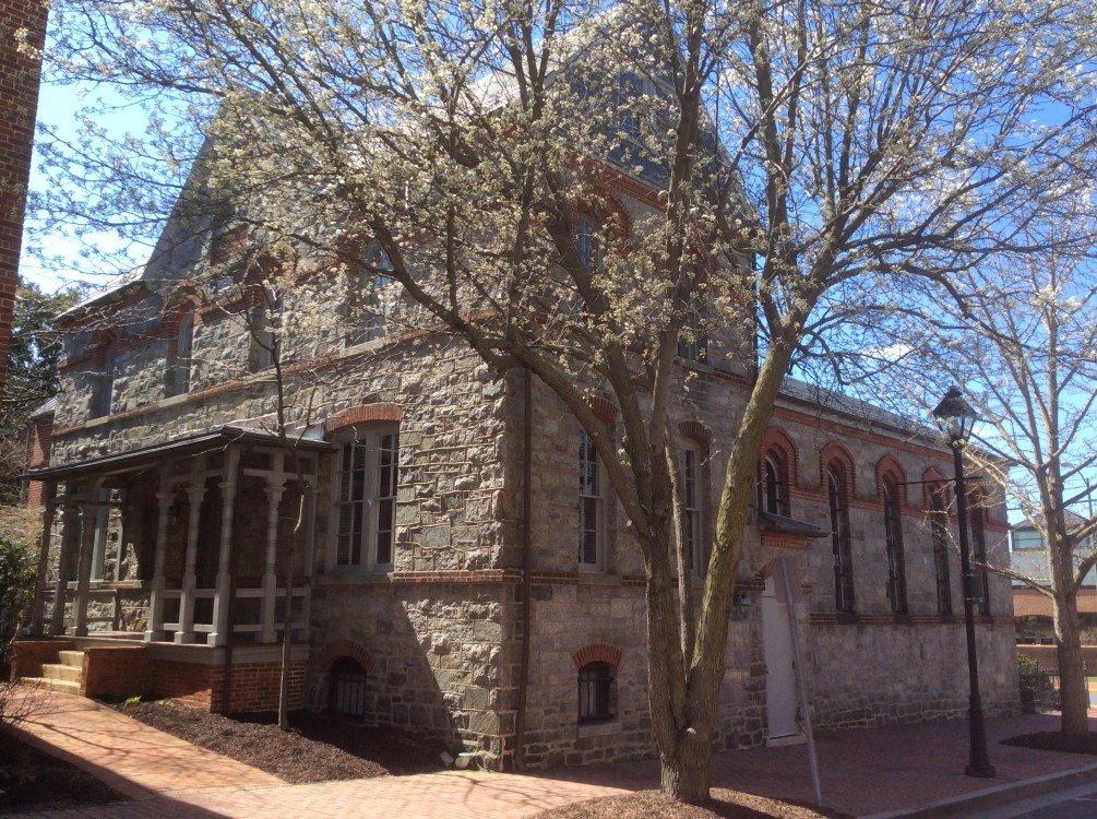 Sheriff's House and Jail in Easton, MD, c. 1881