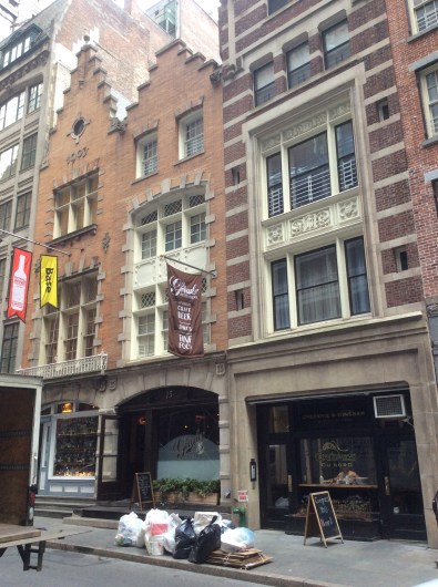Three old buildings on historic S. William Street, 2016 by Amy Cools