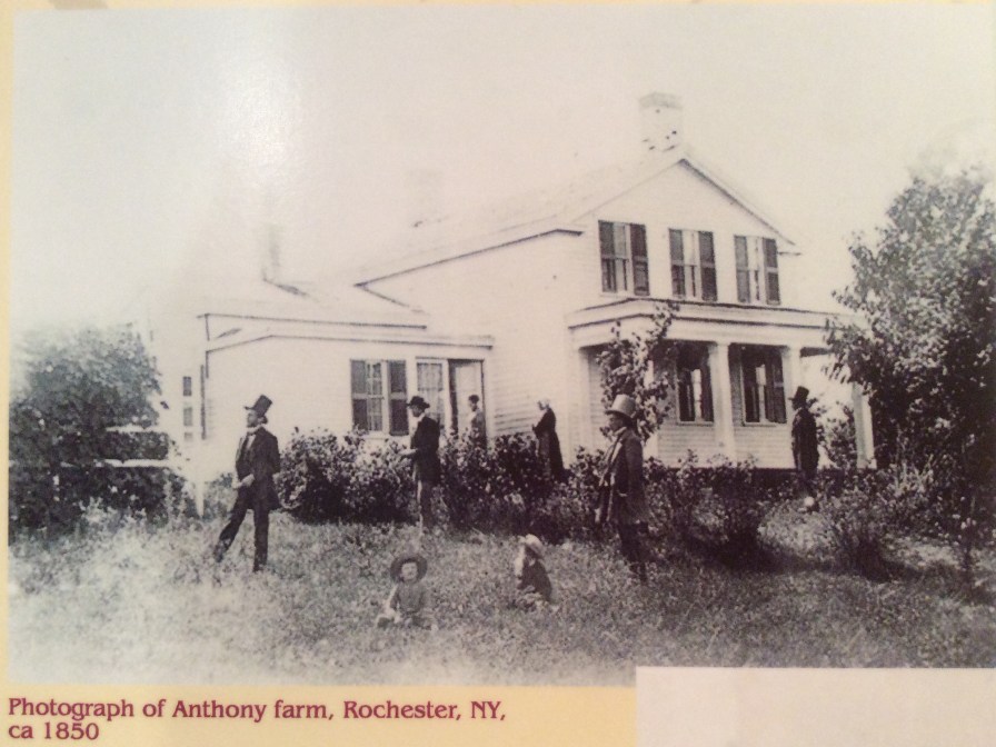 Anthony Family Farm photo, Susan B. Anthony House Museum, Rochester NY