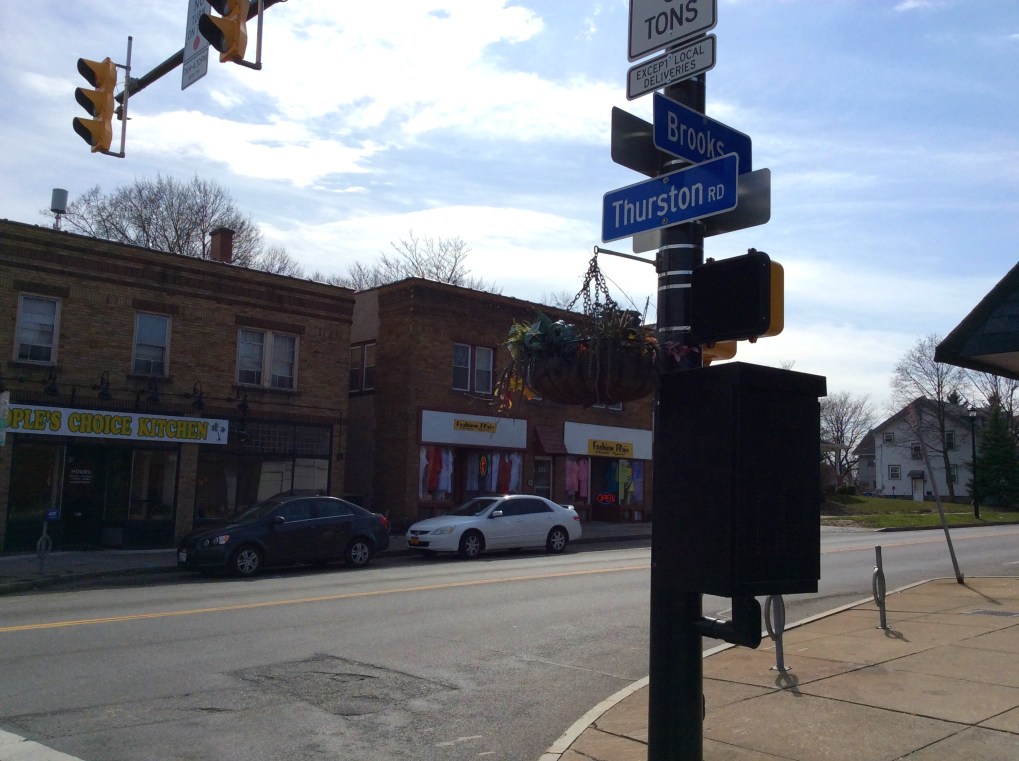 Brooks Ave and Thurston Rd, near Anthony farm site in Rochester NY