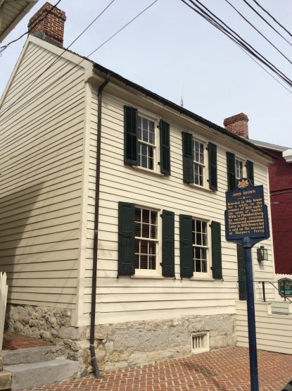 A view of the John Brown House in Chambersburg, PA