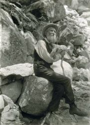 John Muir in 1907, by Professor Francis M. Fritz