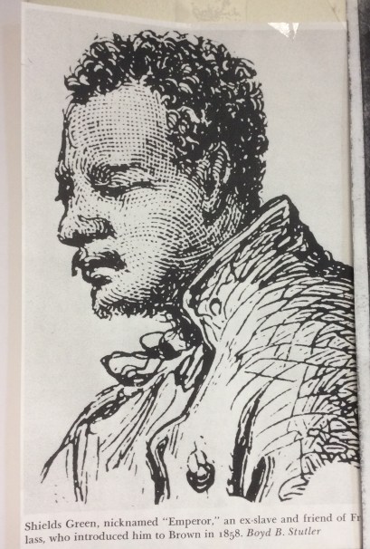 Poster of Shields Green in David Anderson's Nazareth College office