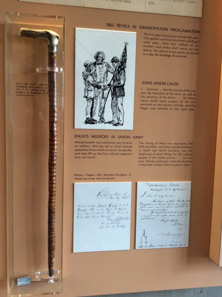  Abraham Lincoln's walking stick, Mary Todd Lincoln's gift to Frederick Douglass