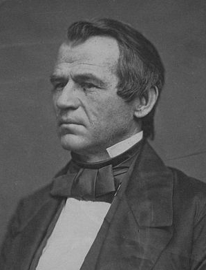 Andrew Johnson in 1860. Yes, I agree, he looked a lot like Tommy Lee Jones