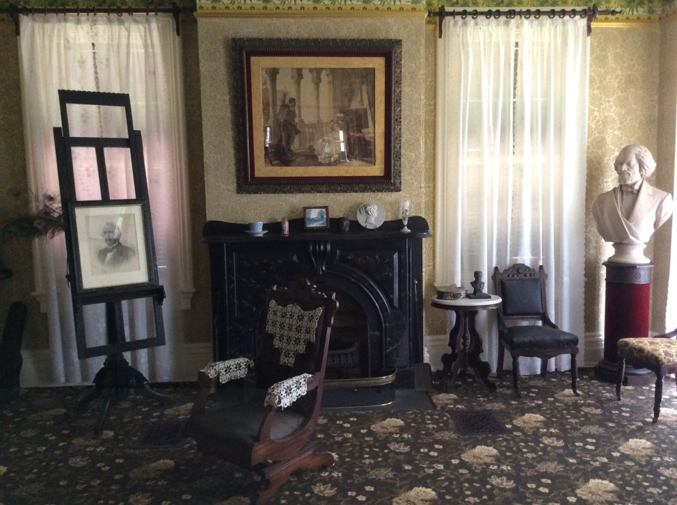 Douglass family sitting room at Cedar Hill, Anacostia