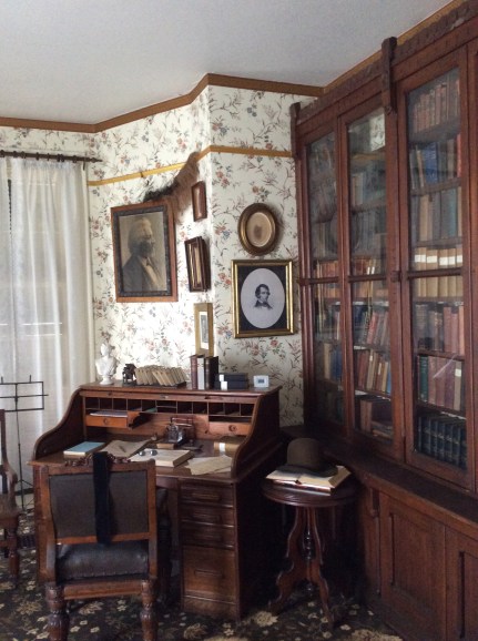 Frederick Douglass' library at Cedar Hill (2), Anacostia, Washington DC, 2016 by Amy Cools