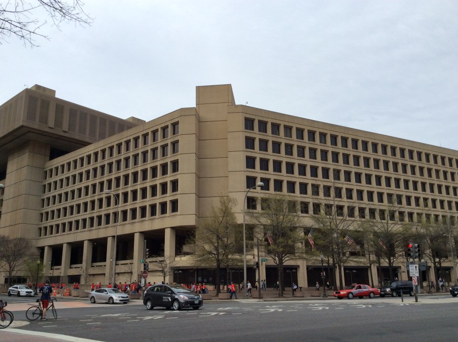 J. Edgar Hoover Building at 925 Pennsyvania NW, Washington DC