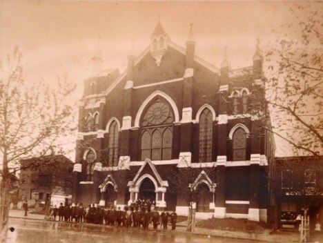 Photo of AME Metropolitan Church by Charles Frederick Douglass, 1900, via NPS website