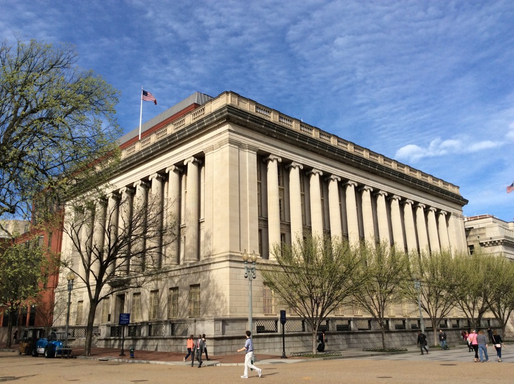 US Treasury Annex renamed the Freedmen's Bank Building, 1503 Pennsylvania Ave