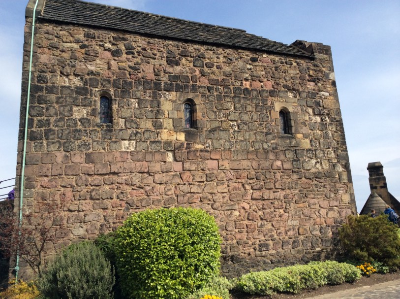 St Margaret's Chapel, Edinburgh Castle, 2014 by Amy Cools