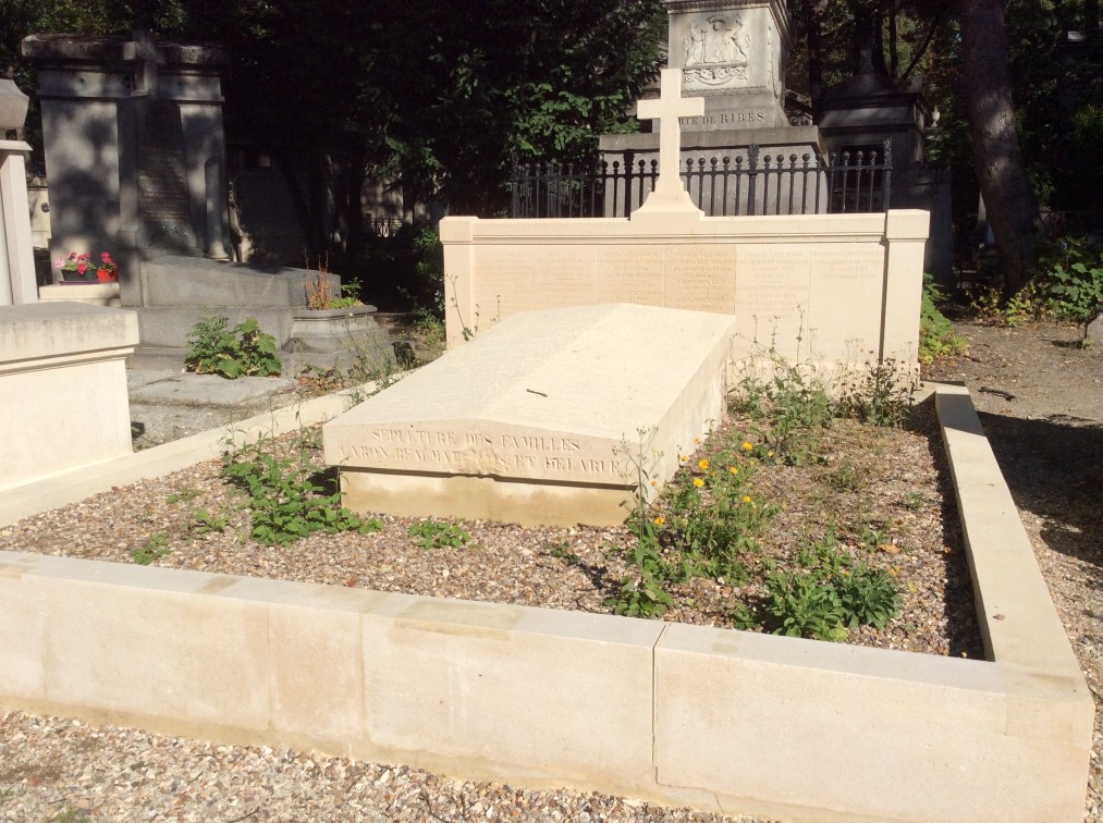 Tomb of Beaumarchais at Père Lachaise Cemetery, Paris, France, 2015 by Amy Cools