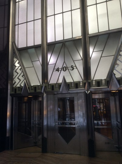 405 Lexington entrance to the Chrysler Building