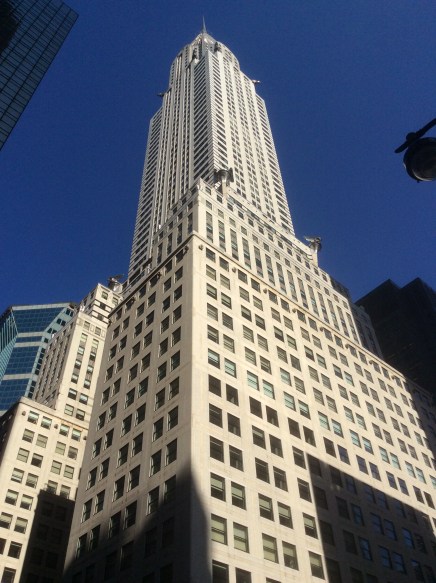 The Chrysler Building at Lexington and 42nd in Manhattan, NYC