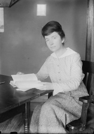 Margaret Higgins Sanger, Jan 1916 by Bain News Service, public domain via LOC