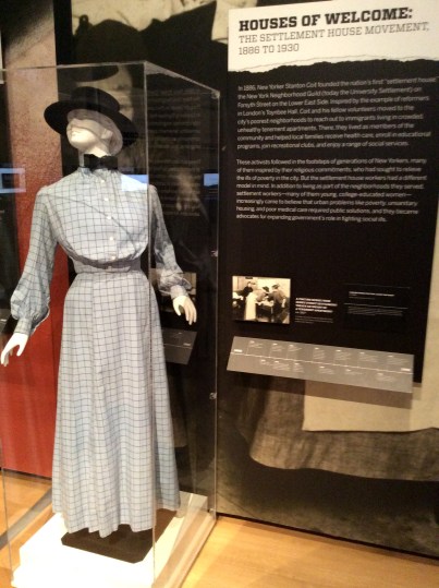 Nurse's uniform, ca. 1905, of Lilian Wald visiting service to the Lower East Side tenements of NYC