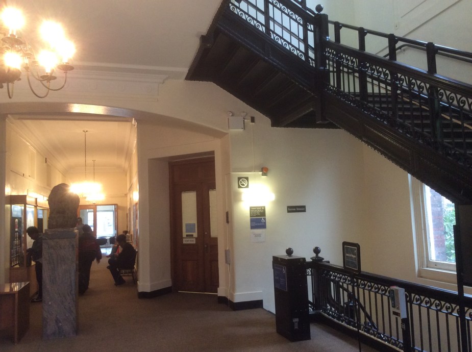 Interior of Earl Hall, Columbia University New York, Amy Cools 2016