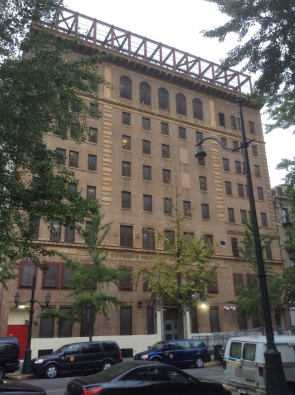 Lincoln Correctional Facility at the northeast end of Central Park, NYC, photo 2016 Amy Cools