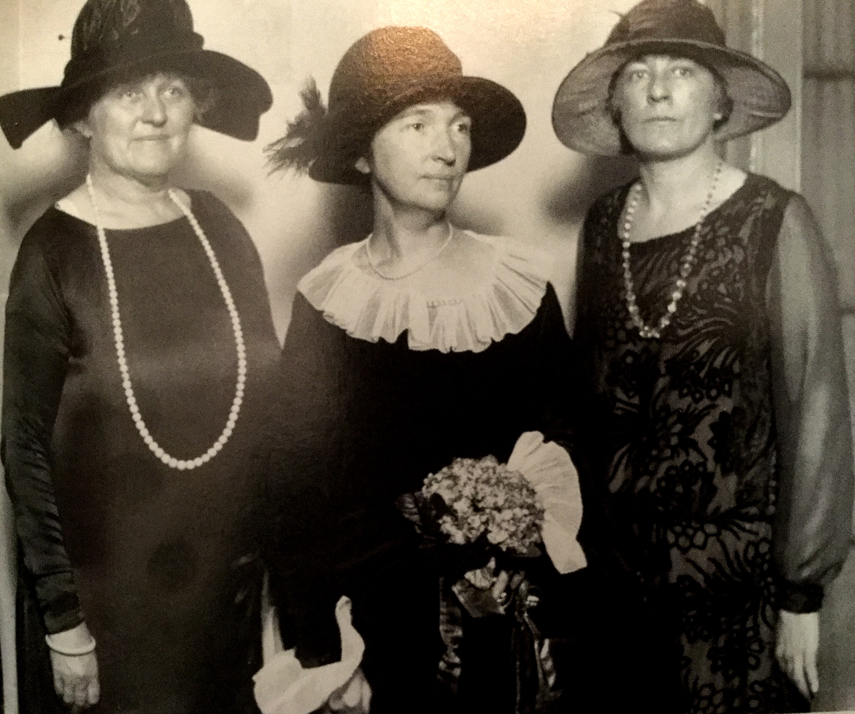 Margaret Sanger, Dorothy Bocker, and Anne Kennedy