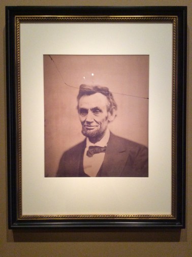Abraham Lincoln by Alexander Gardner, Feb 5, 1865, National Portrait Gallery in D.C., 2016 Amy Cools