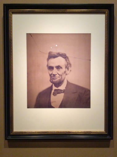 Abraham Lincoln by Alexander Gardner, Feb 5, 1865, National Portrait Gallery in D.C., 2016 Amy Cools